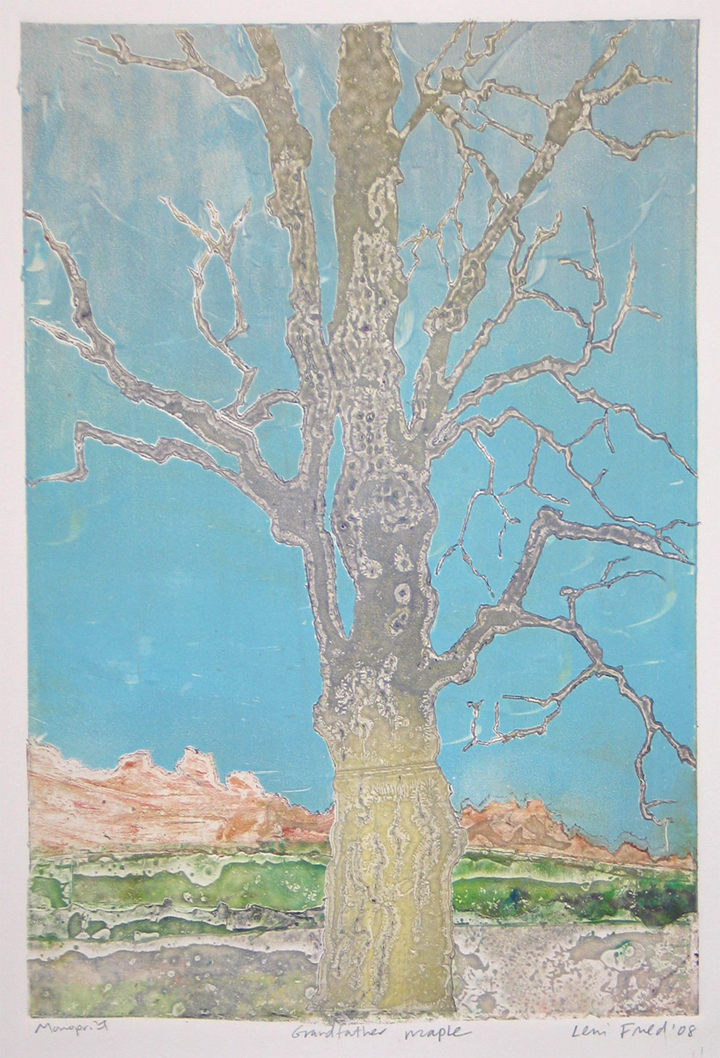 grandfather maple tree art print