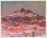 colorado canyon art print
